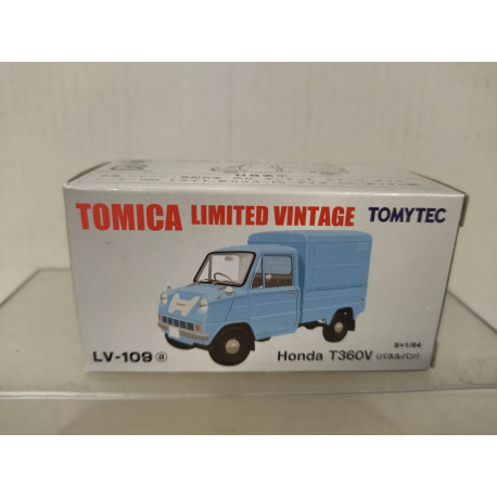 HONDA T360V BLUE TRUCK/VAN 1:64 TOMICA LIMITED VINTAGE LV-109A