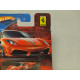 FERRARI FXX RED/WHITE FERRARI RACER 1:64 HOT WHEELS