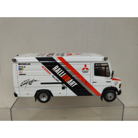 MERCEDES-BENZ L 609D 1991 MITSUBISHI TEAM ASSISTANCE RALLY 1:43 ALTAYA IXO NO BOX