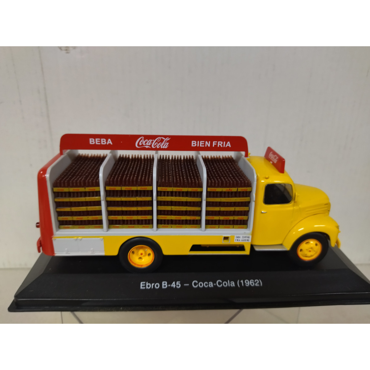 EBRO B-45 1962 COCA-COLA CAMION/TRUCK 1:43 SALVAT IXO NO BOX - BCN ...