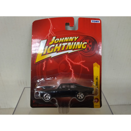 CHEVROLET NOVA 1970 SS BLACK JL 1:64 JOHNNY LIGHTNING TOMY