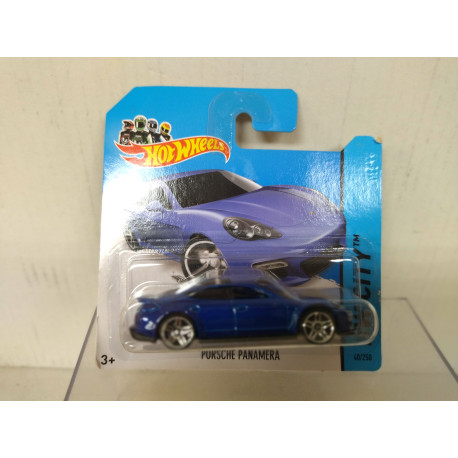 PORSCHE PANAMERA BLUE 40/250 HW CITY 1:64 HOT WHEELS VINTAGE