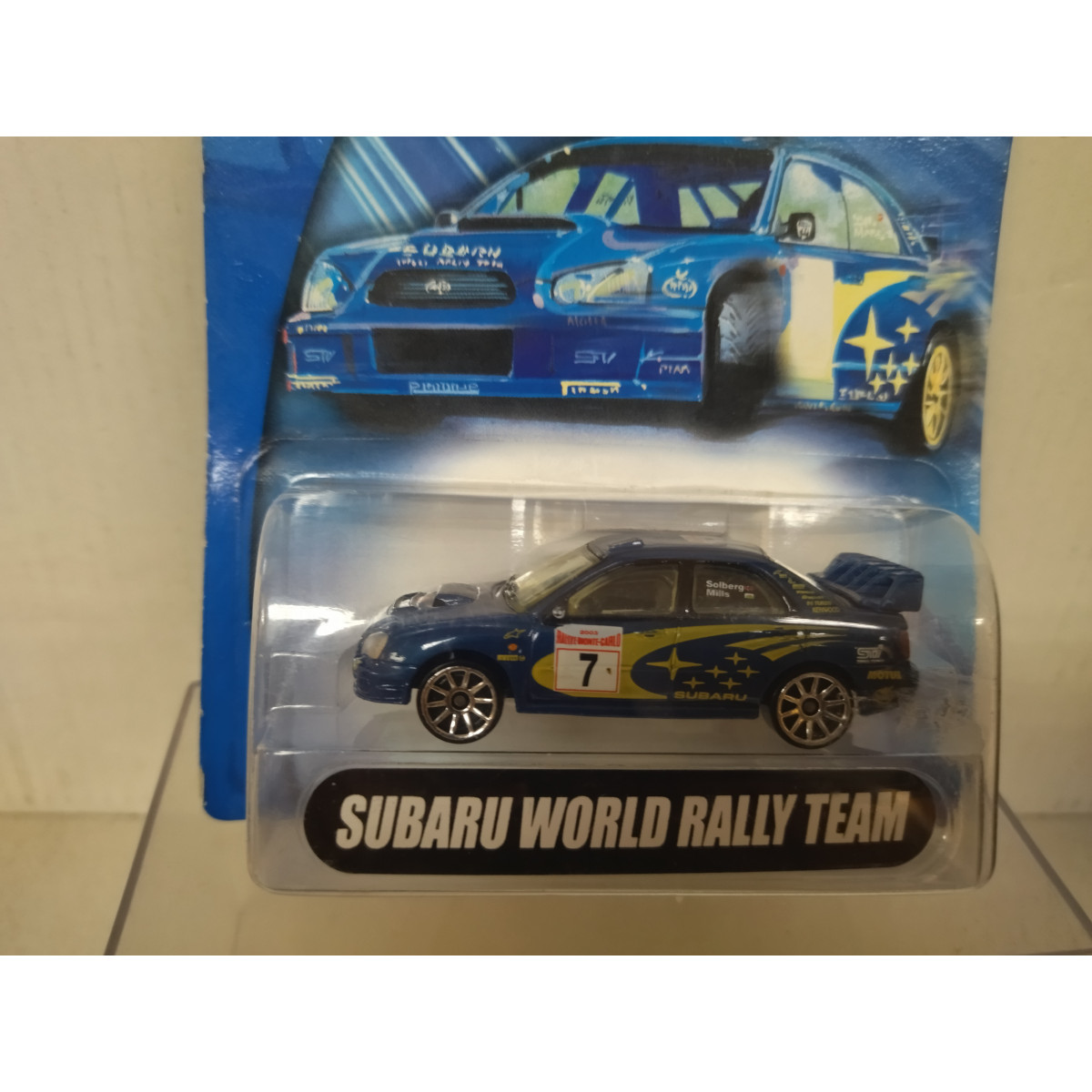 Subaru Impreza WRC 2004 Miniature Silverlit Toys – Bleue, édition Collection