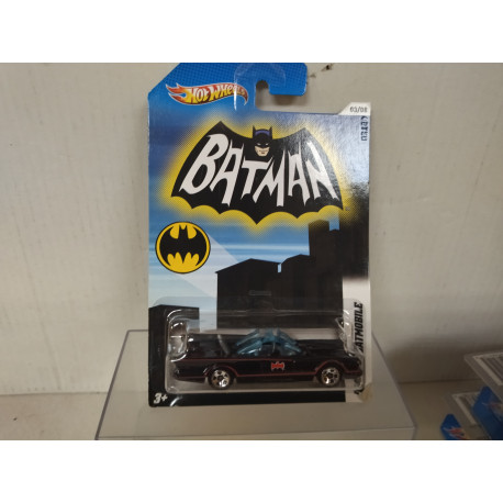 BATMAN 3/8 1966 TV BATMOBILE 1:64 HOT WHEELS