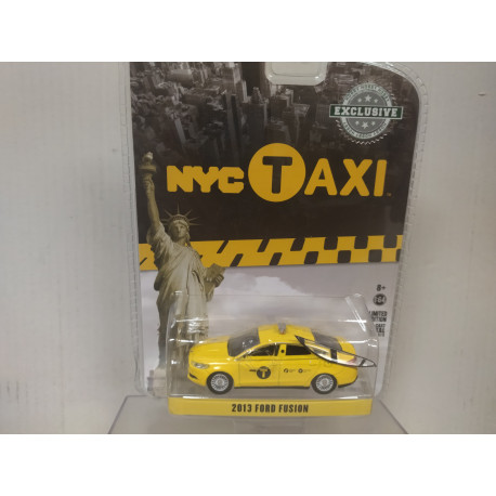 FORD FUSION (MONDEO) 2013 TAXI NEW YORK 1:64 GREENLIGHT DEFECTUOSO/V FOTO