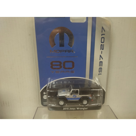 JEEP WRANGLER 2015 MOPAR 80 YEARS ANNIVERSARY 1:64 GREENLIGHT