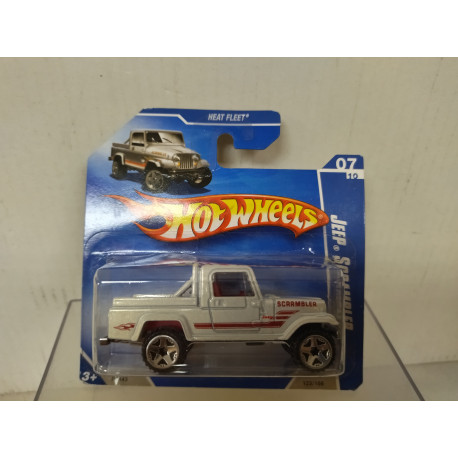 JEEP SCRAMBLER HEAT FLEET 1:64 HOT WHEELS VINTAGE