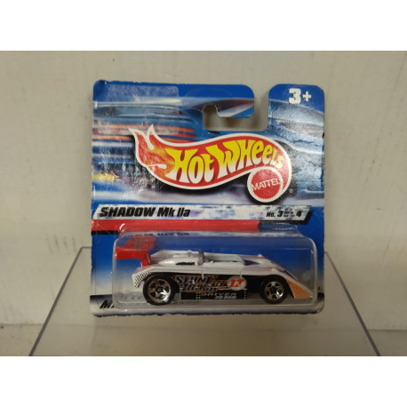SHADOW MKIIA WHITE 1:64 HOT WHEELS VINTAGE