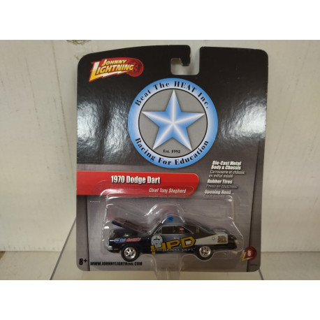 DODGE DART 1970 HEATH POLICE BEAT THE HEAT 1:64 JOHNNY LIGHTNING - BCN ...