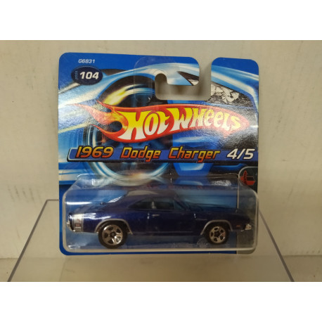 DODGE CHARGER 1969 4/5 1:64 HOT WHEELS VINTAGE