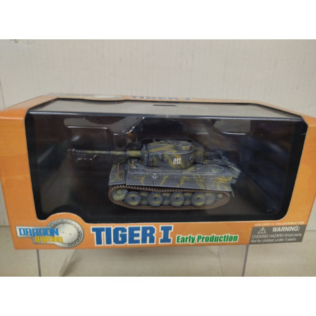 TIGER I EARLY PRODUCTION 1943 DAS REICH GERMANY WW 2 1:72 DRAGON ARMOR