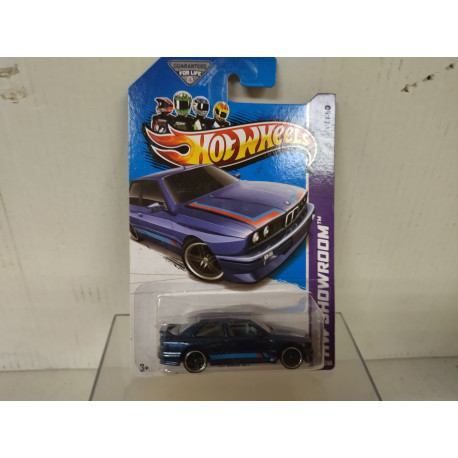 BMW M3 1992 SHOWROOM 1:64 HOT WHEELS VINTAGE