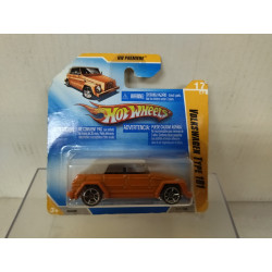 VOLKSWAGEN TYPE 181 ORANGE 1:64 HOT WHEELS VINTAGE