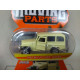 JEEP WILLYS 1962 WAGON YELLOW MOVING PARTS 1:64 MATCHBOX
