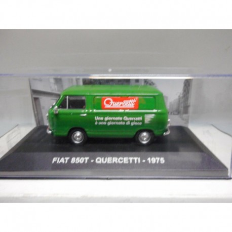 FIAT 850T MESSAGERIA ITALIANE QUERCETTI EAGLEMOSS IXO 1:43