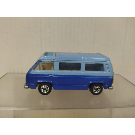 VOLKSWAGEN T3 SUNWAGON BLUE 1:64 HOT WHEELS MALAYSIA NO BOX
