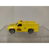 FIRE SQUAD SERIES AMBULANCE YELLOW 1:64 HOT WHEELS MALAYSIA NO BOX