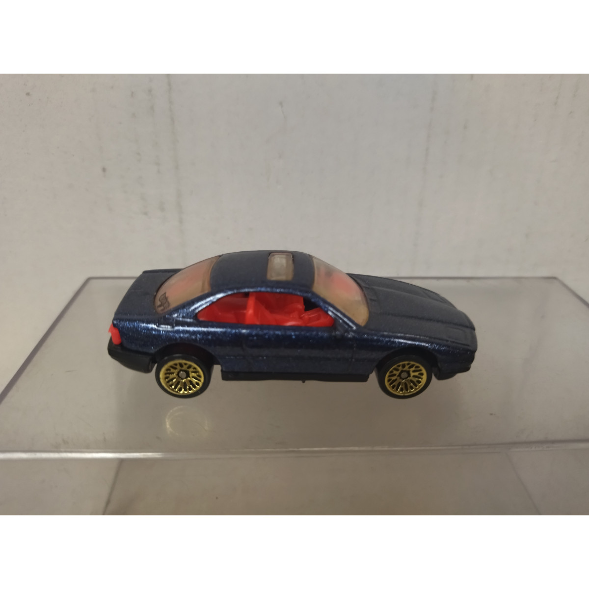 BMW E31 850i DARK BLUE 1:64 HOT WHEELS MALAYSIA NO BOX - BCN STOCK CARS