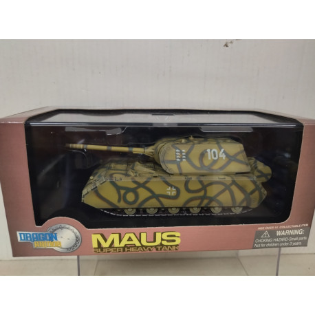 PANZER MAUS 1945 BERLIN n104 HEAVY TANK GERMANY WW 2 1:72 DRAGON ARMOR