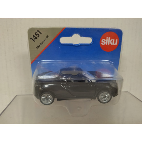 ALFA ROMEO 4C BLACK 1:55/apx 1:64 siku 1451