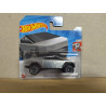 TESLA CYBERTRUCK SILVER 4/5 ROLLING METAL 1:64 HOT WHEELS