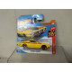 DODGE CHARGER 1971 YELLOW 6/10 FLAMES 1:64 HOT WHEELS
