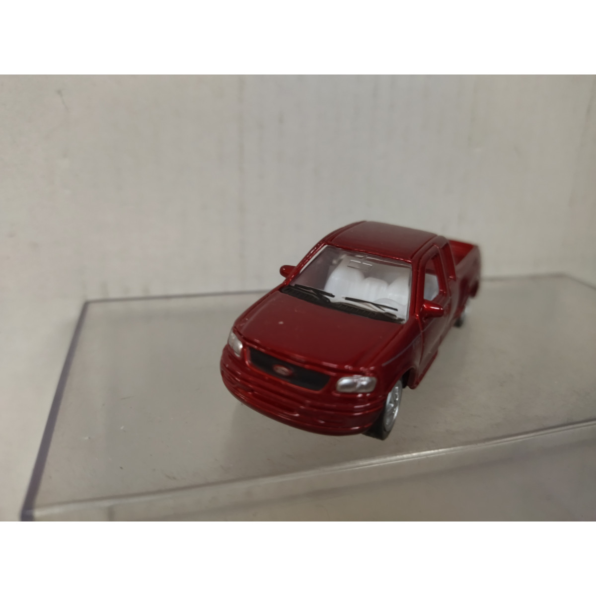 Miniature Voiture Welly 1/60 Ford F-150 Pick-up Rouge - Modèle Réduit, Neuf, Collection