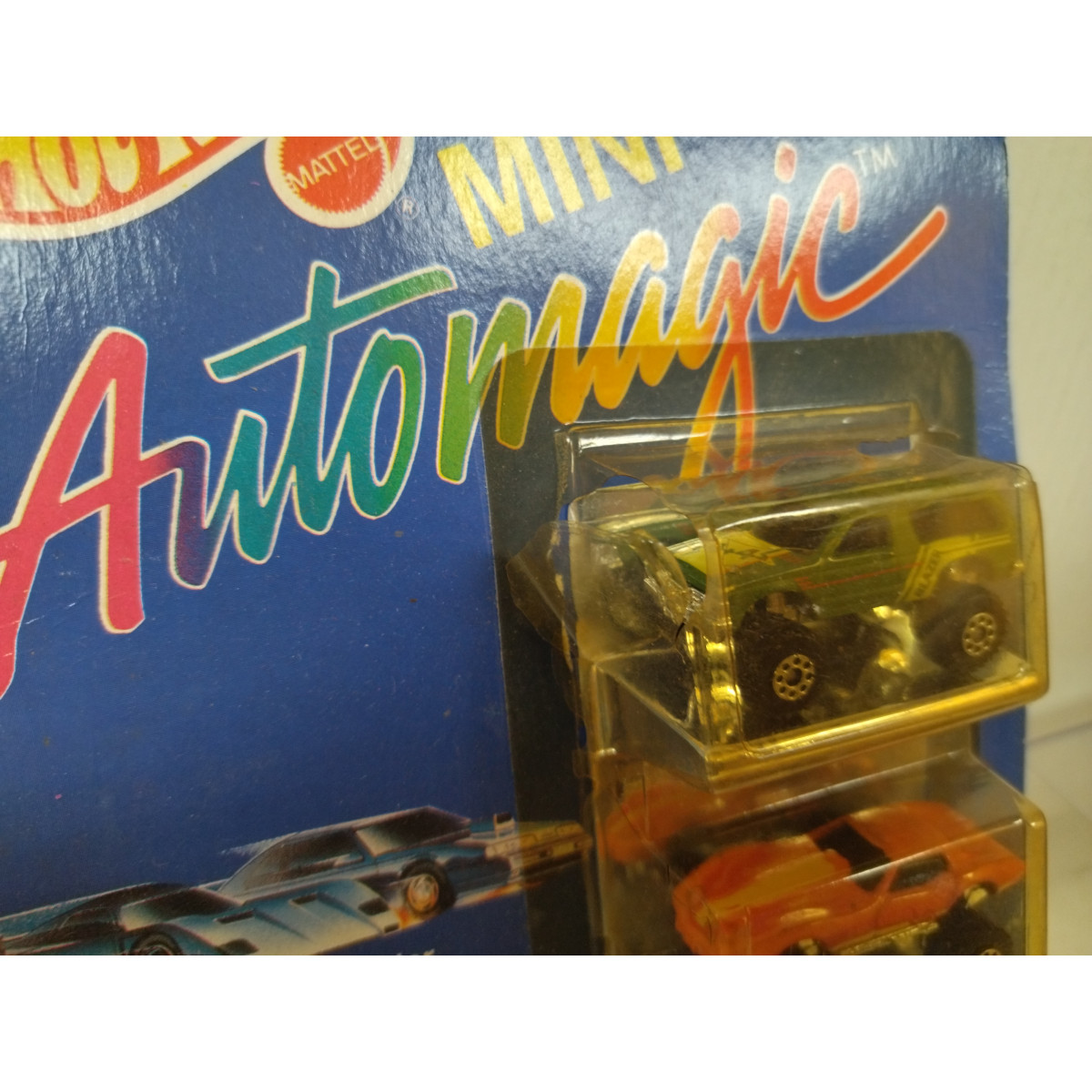 Jouet Ancien Hot Wheels Automagic III Pontiac Fiero Chevy ´57 Ford Mustang