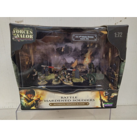 US 4th INFANTRY DIVISION 2003 BAGHDAD CHECK-POINT 1:72 FORCES OF VALOR