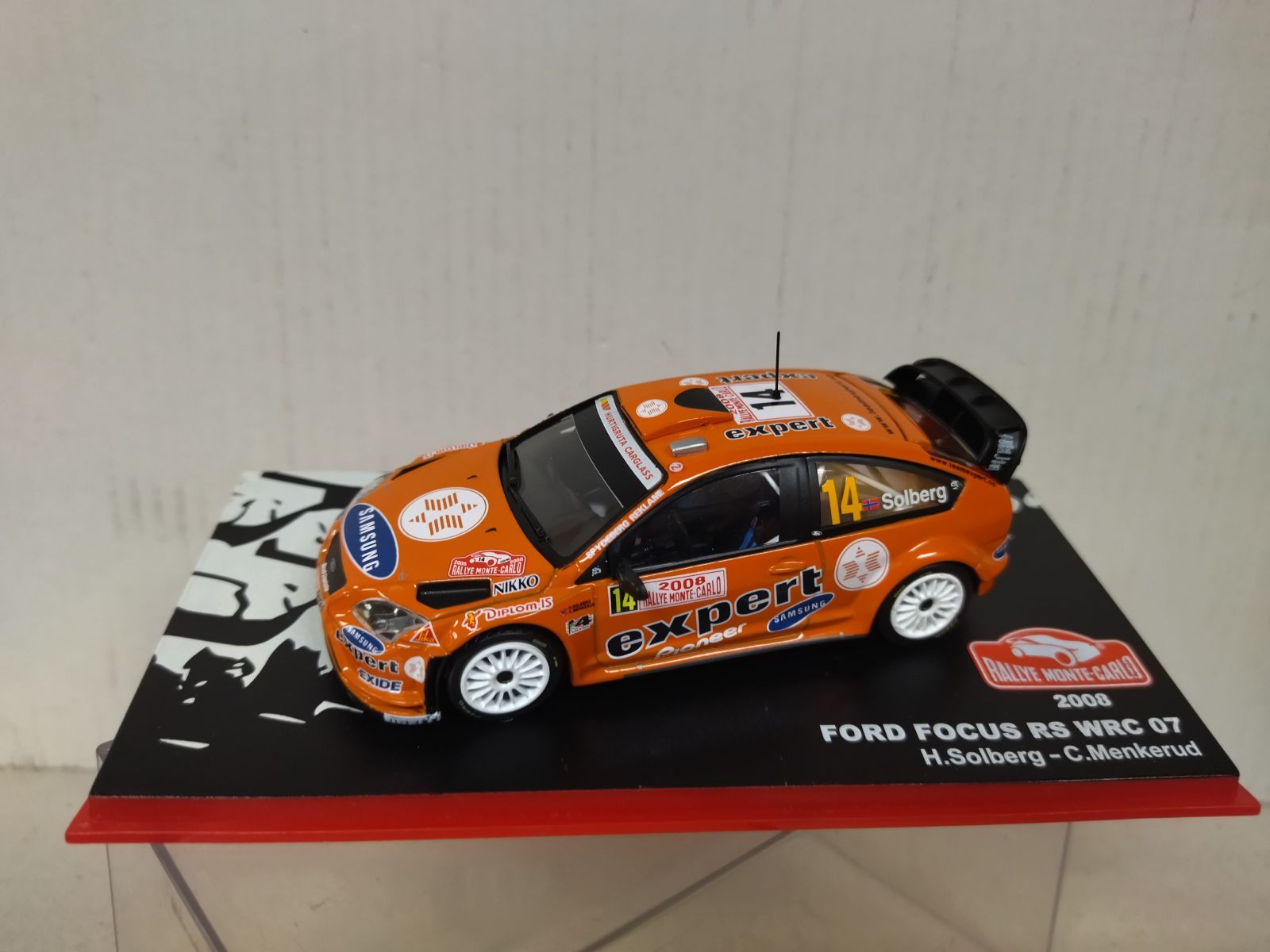 Ford Focus RS WRC Hirvonen Rally Monte Carlo 2008 IXO Ref RAM300