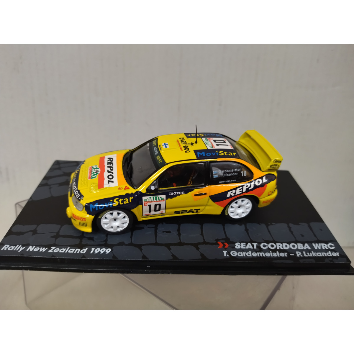 Seat Cordoba WRC, Safari 1999, H.Rovanperä, no.9 [SKM99063] - 39,95€ : , Scale models