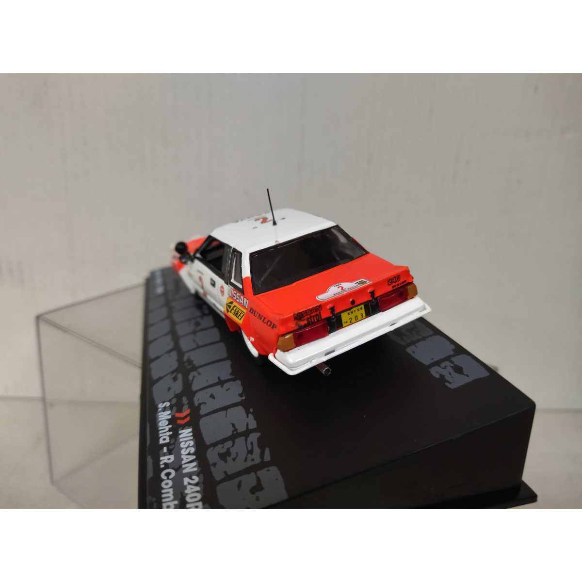 Miniature Nissan 240RS #2 Rallye Safari 1984 - Echelle 1/43 - S. Mehta