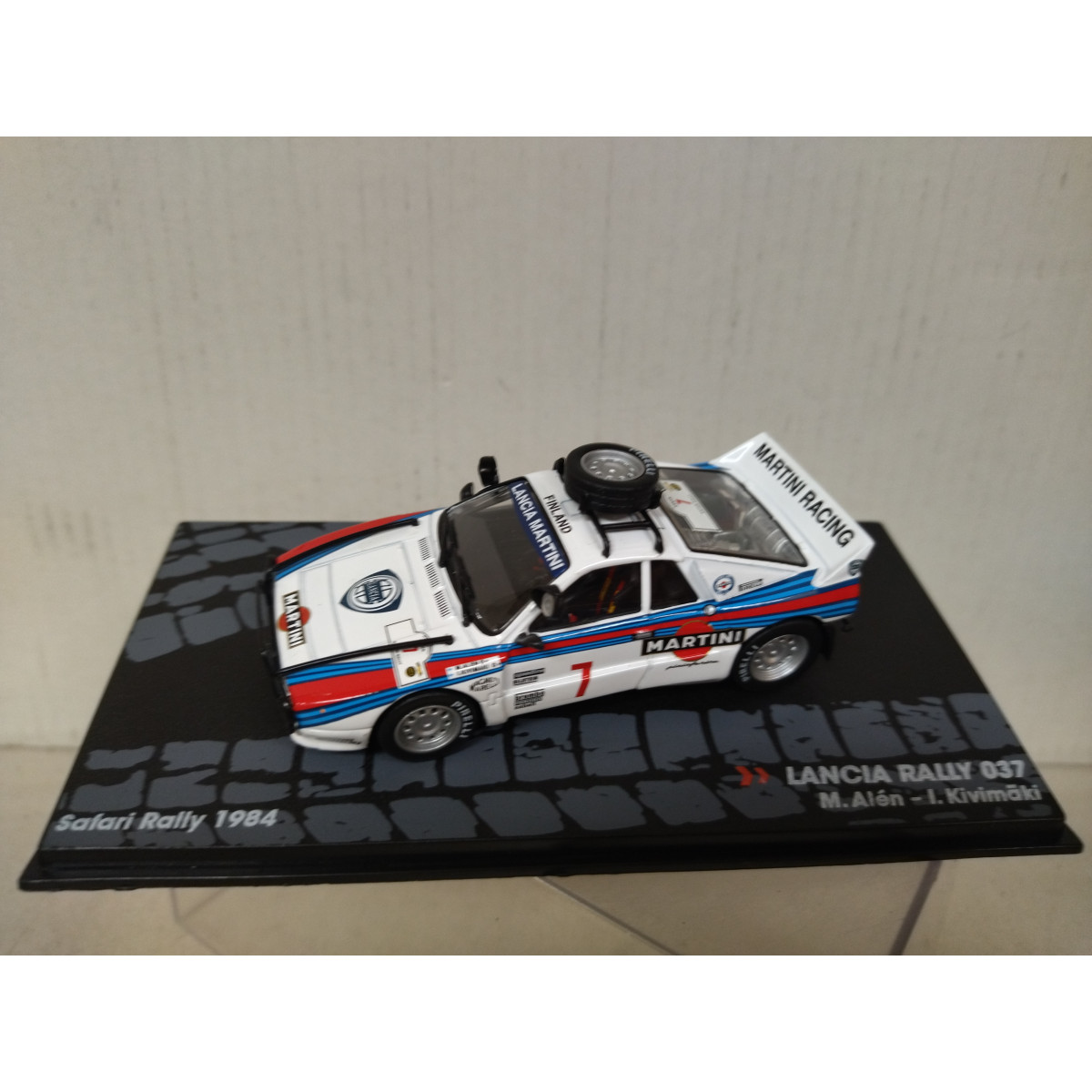 Hpi 1/43 Lancia Rally 037 7 M.Alen Marc.Alen Safari 1984 | eBay