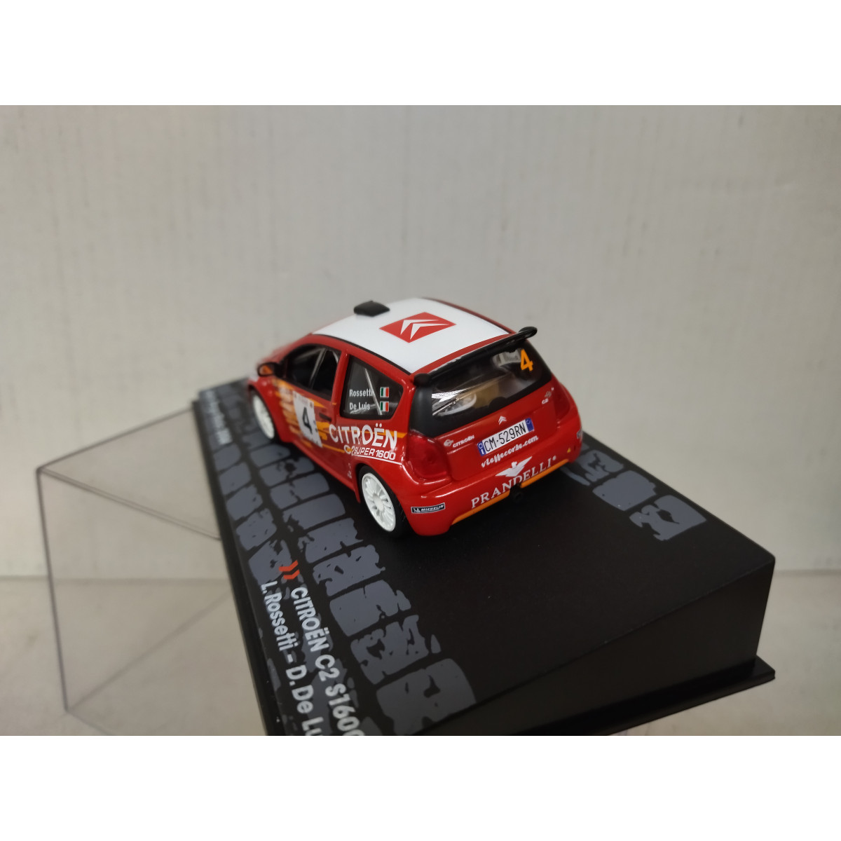 Citroën C2 Super 1600 Rossetti Rally Targa Florio 2004 - Modèle Réduit 1/43, Neuf