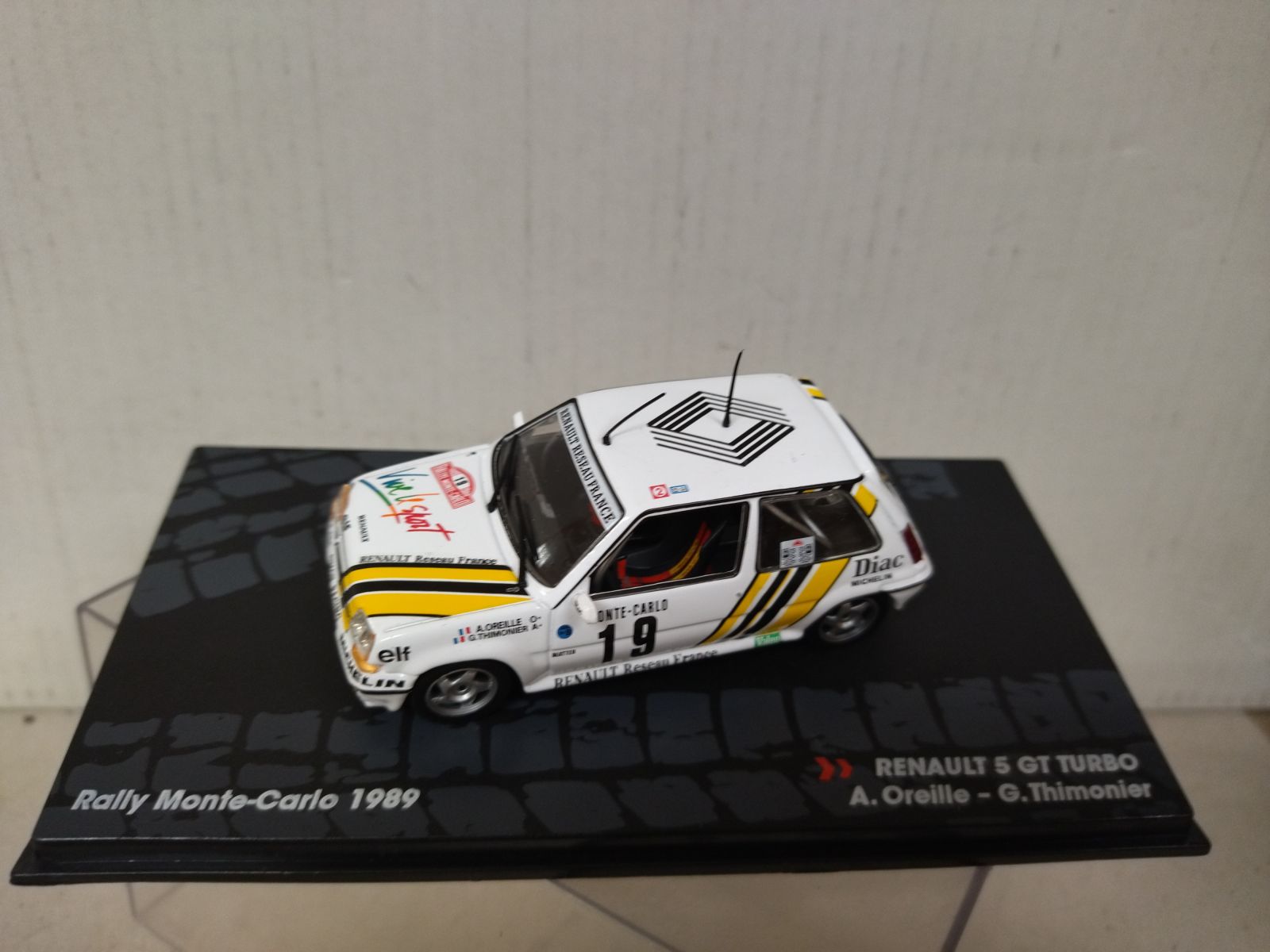 NEW DECAL CALCA 1 43 RENAULT GT TURBO N°99 RALLY WRC MONTE CARLO 91