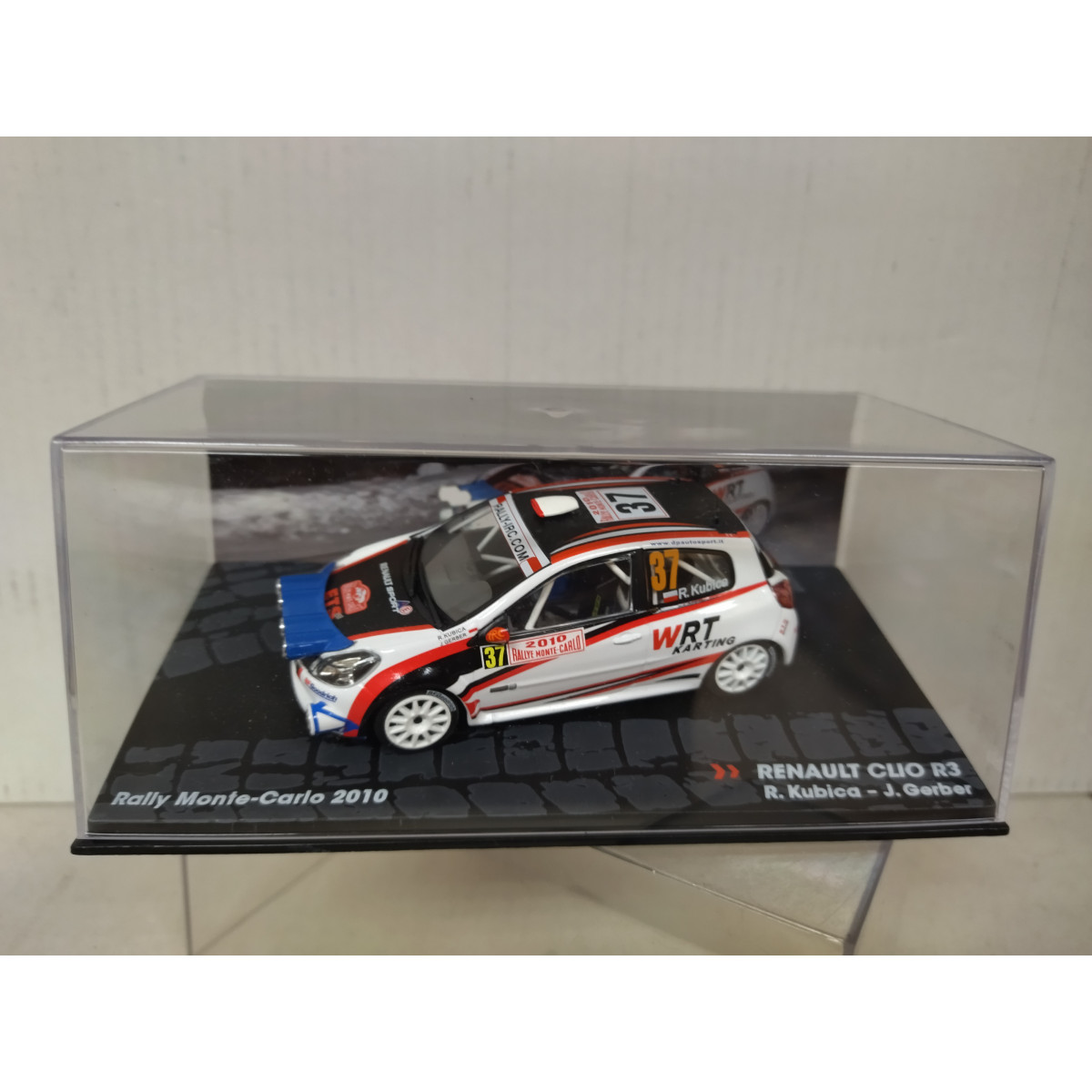 Miniature 1/43 Renault clio bernardi Monté carlo 2020 - Collection