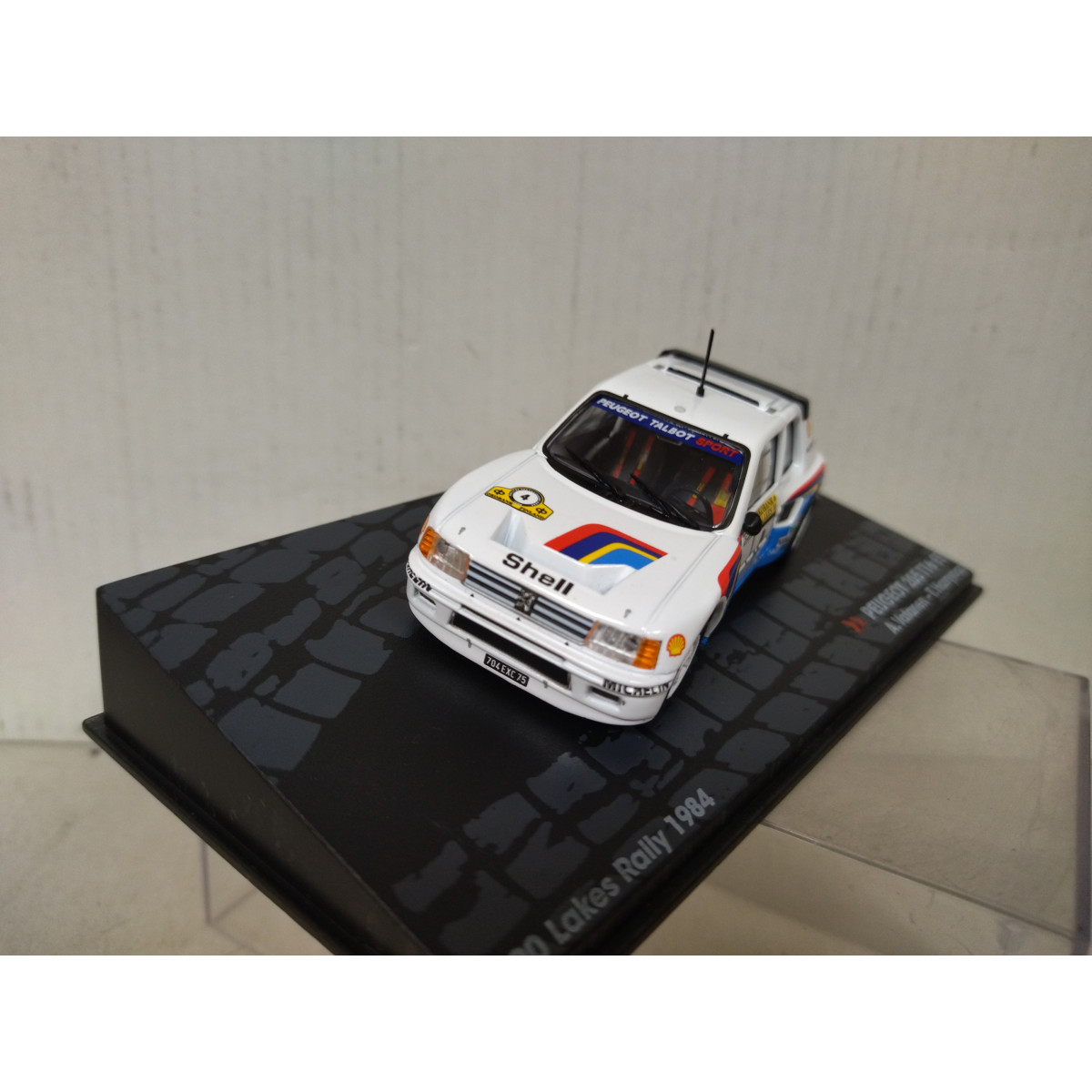 Modèle Réduit 1/43 Peugeot 205 T16 Quasar 1984 - Franstyle, Résine, Blanc