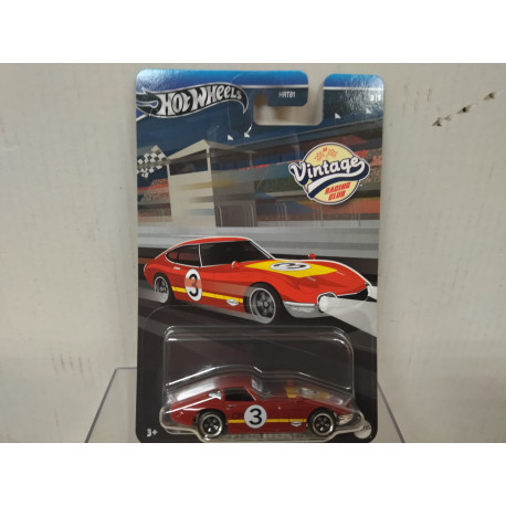 TOYOTA 2000 GT 2/5 VINTAGE CARRERA 1:64 HOT WHEELS