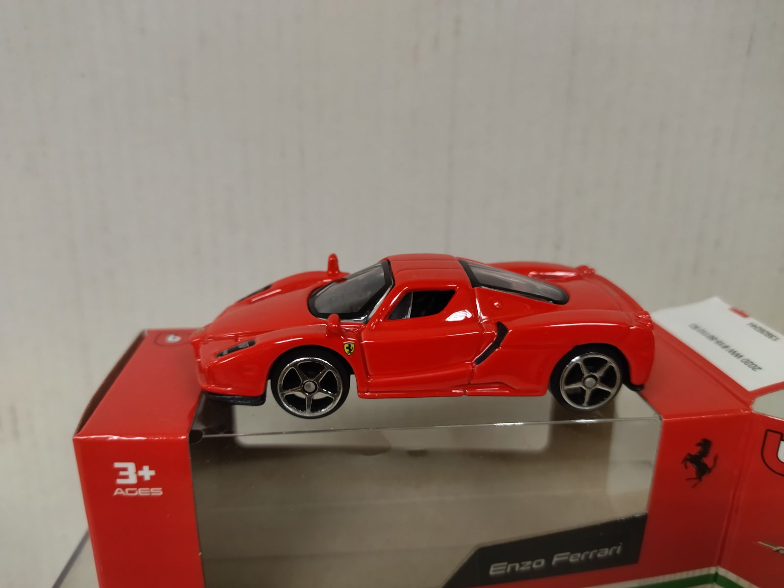 FERRARI ENZO RED RACE PLAY DRIVE 1:43 BBURAGO - BCN STOCK CARS