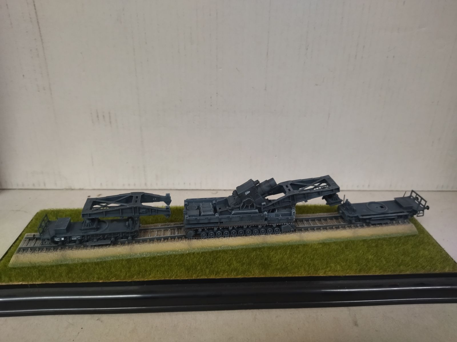 DIORAMA MORSER + WAGON RAILWAY GERMANY WW 2 1:144 DRAGON CAN.DO