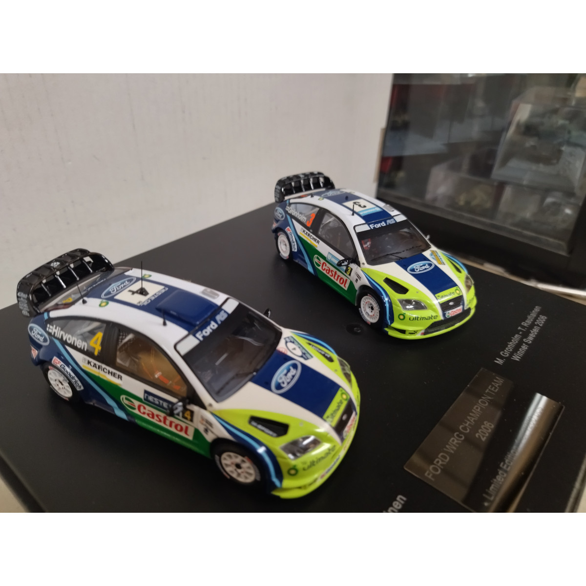FORD FOCUS WRC 2006 CHAMPION TEAM HIRVONEN & GRONHOLM 1:43 IXO