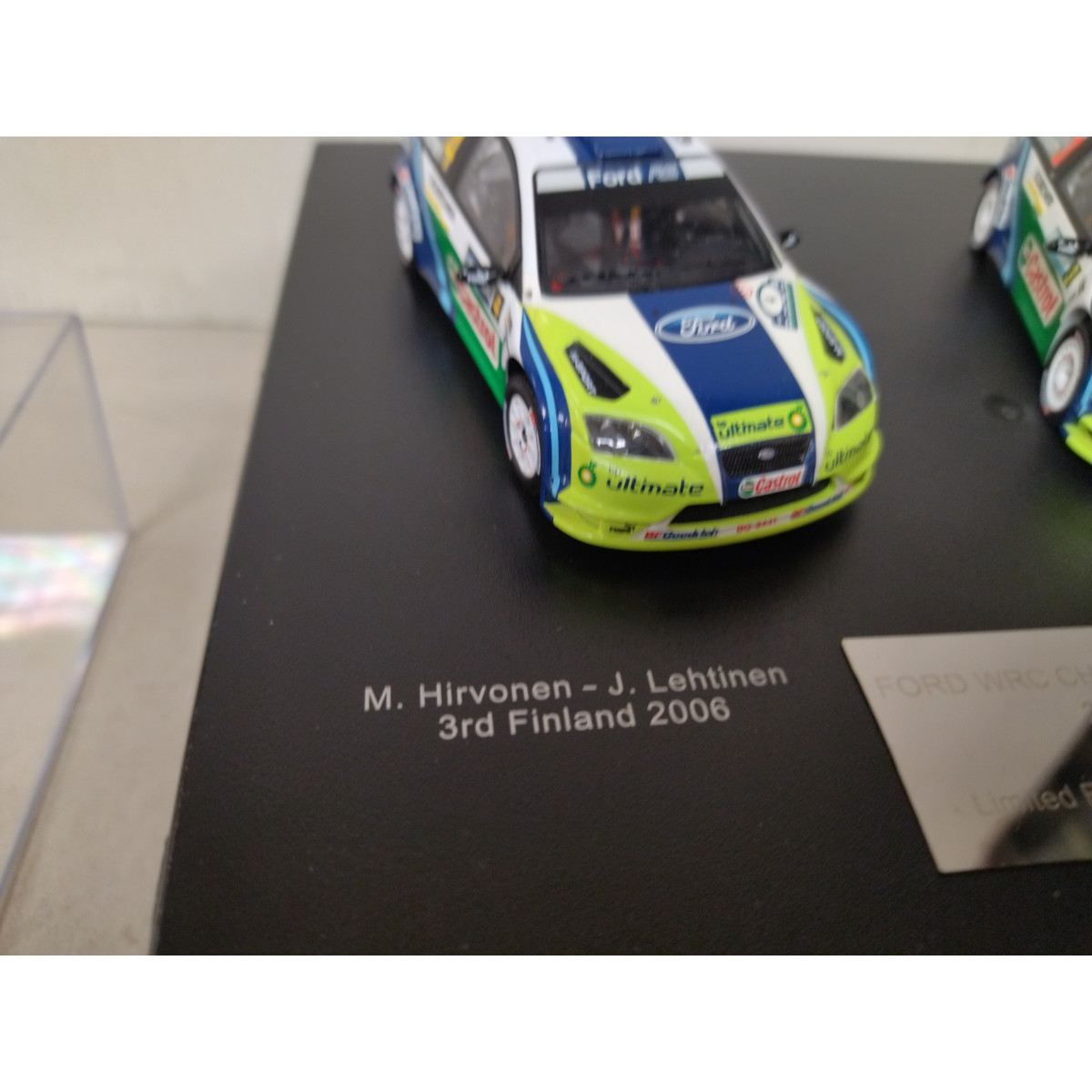 FORD FOCUS WRC 2006 CHAMPION TEAM HIRVONEN & GRONHOLM 1:43 IXO