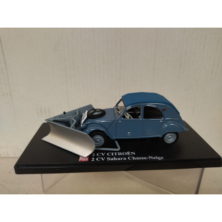 CITROEN 2CV SAHARA CHASSE-NEIGE 1:43 AUTOPLUS IXO
