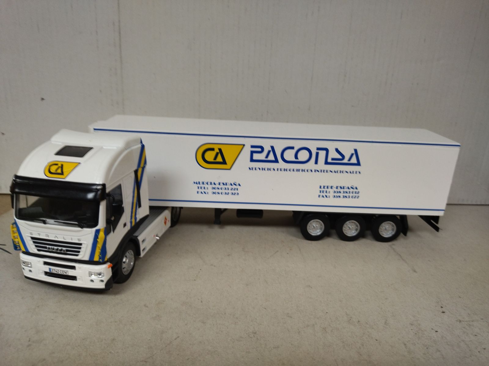 Camion semi remorque d'exception pegaso mofletes (campsa) - ixo altaya 1/43 - Collection