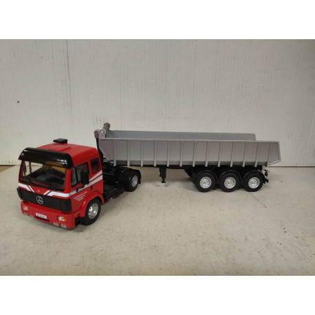 MERCEDES-BENZ SK 1948 KIPPER TRUCK TRAILER 1:43 ALTAYA IXO