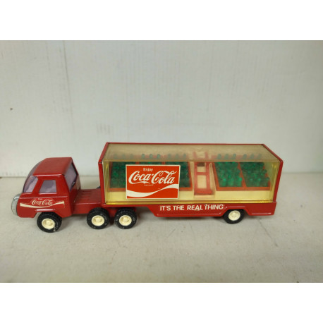 CAMION/TRUCK COCA-COLA LATA/STEEL DELIVERY TRUCK BUDDY VINTAGE NO BOX