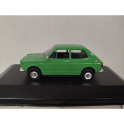 FIAT 127 1972 GREEN 1:43 RBA IXO CAJA NO ORIGINAL