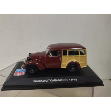 SIMCA HUIT CANADIENNE 1948 BELLES SIMCA 1:43 ALTAYA IXO