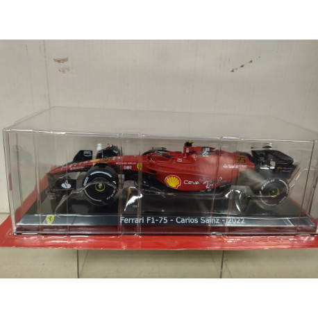 FERRARI F1-75 2022 CARLOS SAINZ FORMULA F1 1:24 SALVAT IXO