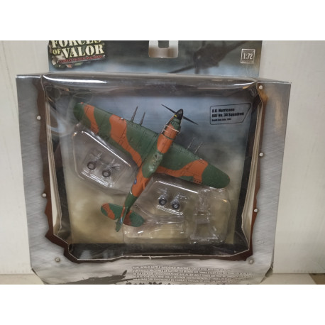 HAWKER HURRICANE 1944 SOUTH EAST ASIA 34 SQUADRON RAF 1:72 FORCES OF VALOR